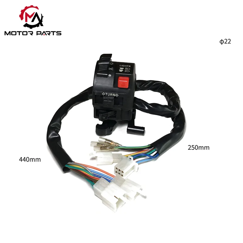 Quels sont les meilleurs interrupteurs de poignée d'accessoires de moto Honda Wave110 et pourquoi sont-ils essentiels