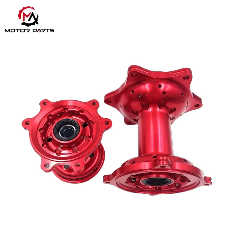 Jeu de moyeux de roue avant et arrière en aluminium CNC, pour Honda CRF250R CRF450R