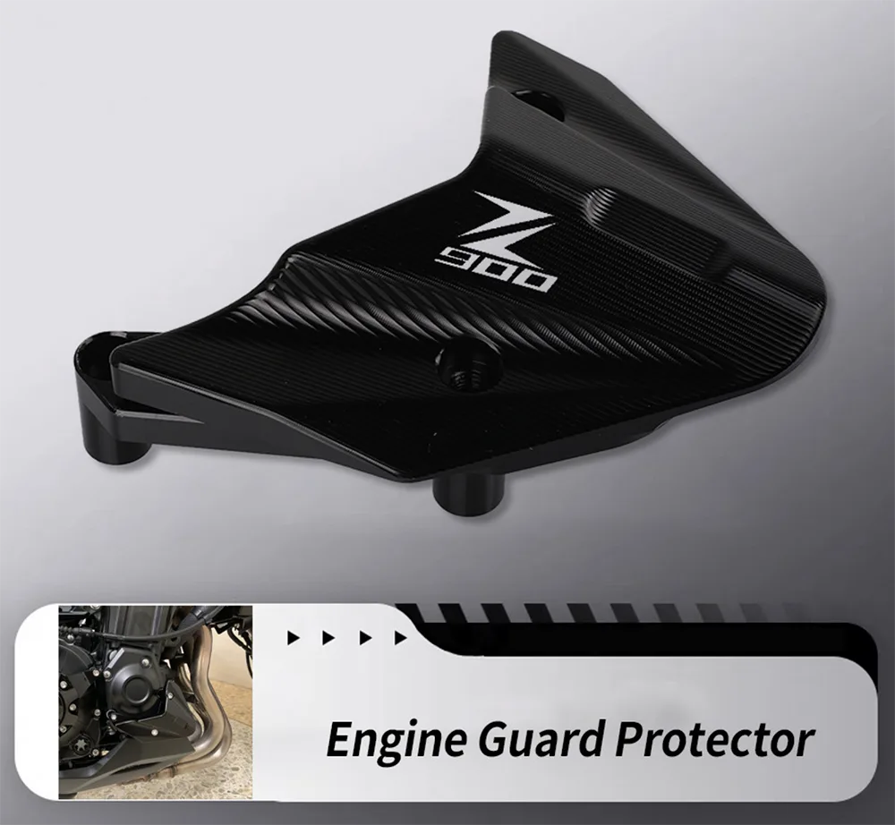Kawasaki Z900 Motorcycle Engine Side Guard