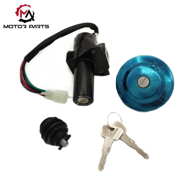 Serrure de bouchon de réservoir de carburant de commutateur d'allumage de moto de YAMAHA YBR125 TTR125